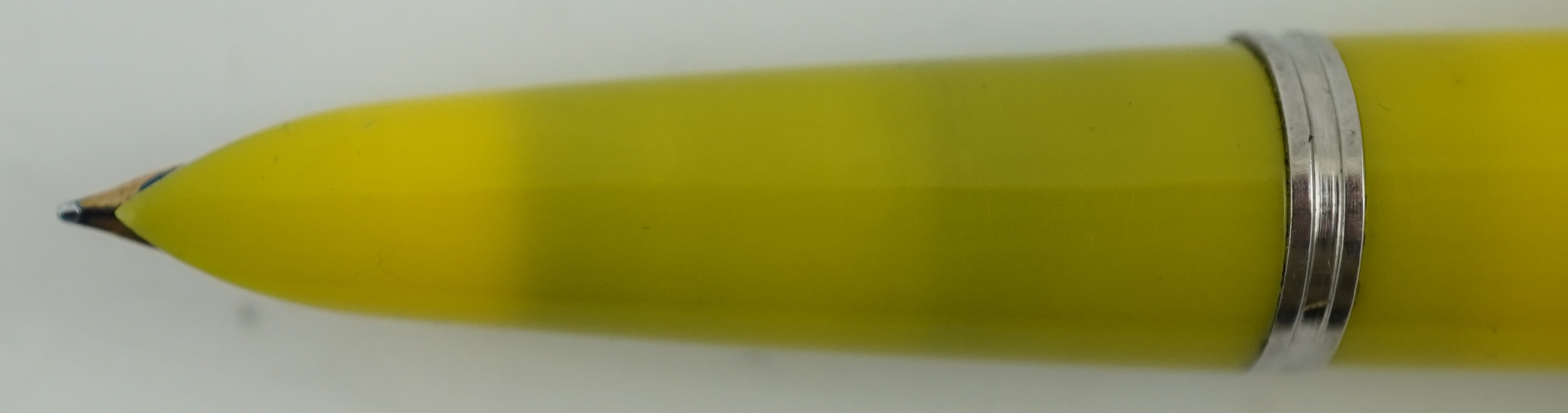 A Parker '51' Aerometric Custom fountain pen in yellow